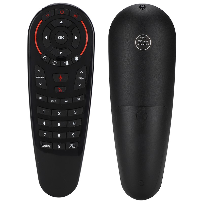 G30S USB 2.4G Wireless Transmission Intelligent Voice Remote Controller with