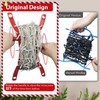 EDSRDUS 12PCS Rotating Handle Christmas Lights Storage Holder, Efficient &