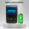 Portable 58mm Thermal Label Maker Wireless BT Mini Label Printer