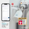Homematic IP Smart Home Radiator Thermostat, Evo, Digital Heater Thermostat,