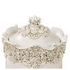 Touch of Class Victoria Rose Antique Ivory Covered Jar for