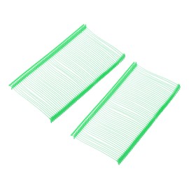 MECCANIXITY Standard Tagging Fasteners,Plastic Regular,Standard Label Gun Price Tagging Barbs for Garment Price Tag Label Tagging Barbs 50mm/1.97 Inch,Pack of 2000 Light Green