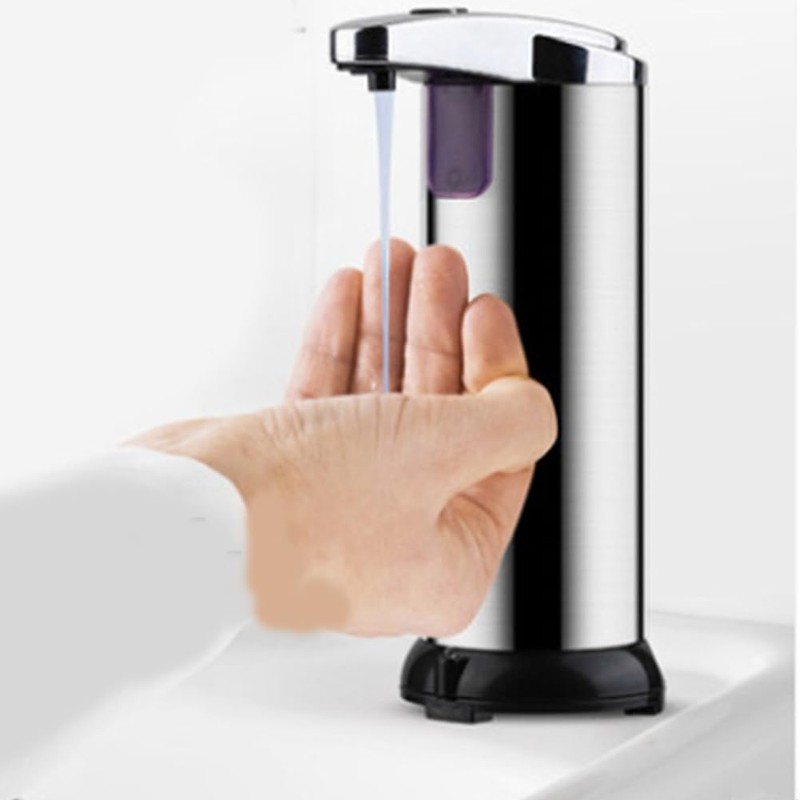 BOFRHME Automatic Soap Dispenser Touchless with Waterproof Base, 250Ml Liquid