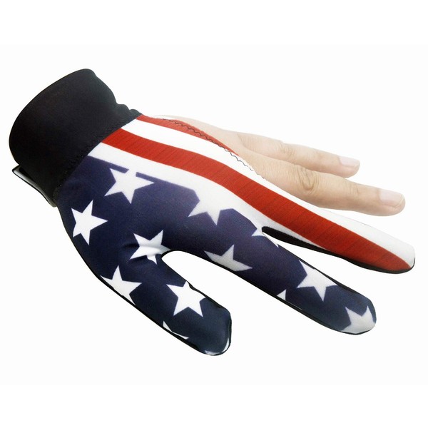 3 Finger Billiards Gloves Pool Cue Gloves Elastic Show Shooters