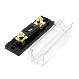 QWORK® 2 Pack ANL Fuse Holder 0/2/4 Gauge with 300 Amp ANL Fuse for Car Audio/Alarm/Amplifier