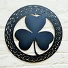 Exclusive Irish Shamrock Round Wall Hanging