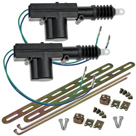 2 Heavy Duty Power Door Lock Actuator Motor 12 Volt for Car Door Locks (pair)