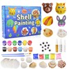 CREJOHY Shells Painting Children's Set, DIY Painting Arts and Crafts
