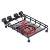 Middle Size Roof Rack Luggage With LED Lights Quadrate for