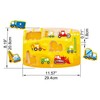 Hape Construction Peg Puzzle, Juego de Rompecabezas de Madera de