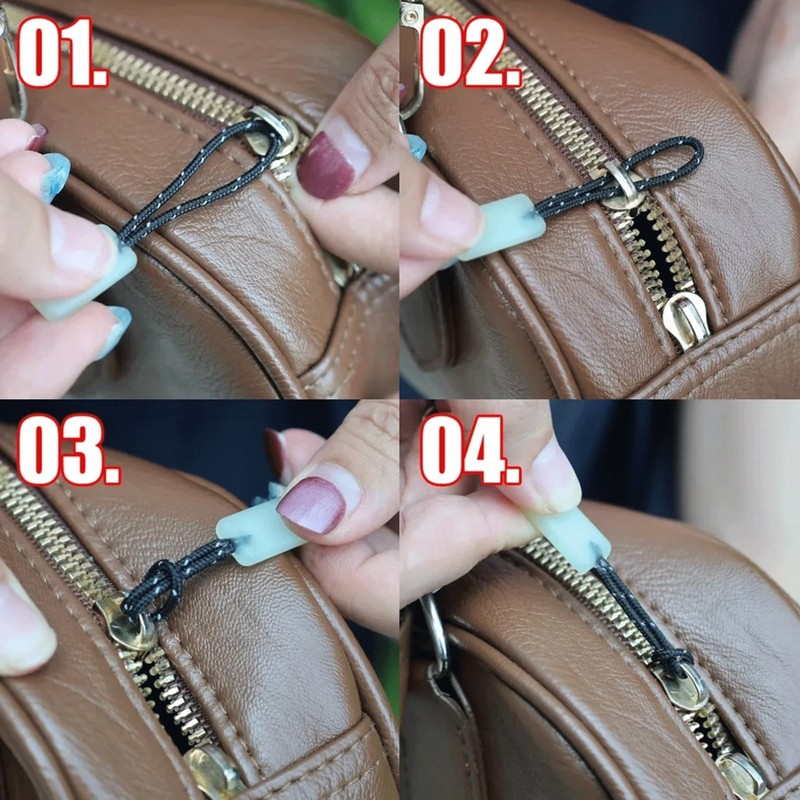 20 Pcs Self Luminous Zipper Pulls,Glow in The Dark Zipper