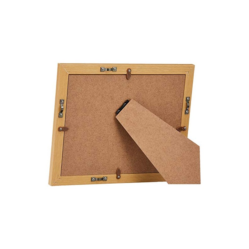 Fujicolor Wooden Picture Frame YM-9 Cabinet 2L Natural Wood 407567