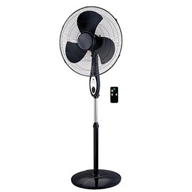Optimus F1872BK Stand Fan, 18", Black