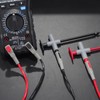Cleqee 2PCS Puncture Probes Wire Piercing Test Clips Multimeter Piercing