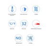 Pig Non Contact Infrared Thermometer Livestock Temperature Scanner with Digital
