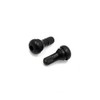 Hihaha 2 Pcs Rubber Motorcycle Tubeless Tire Tyre Valve Stems