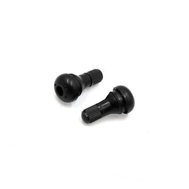 Hihaha 2 Pcs Rubber Motorcycle Tubeless Tire Tyre Valve Stems w Dust Cap Durable Material