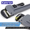 KARRYTON Aluminum Pipe Wrench Set, 10" 14" 18" 24"(4 Pack)