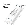 illuburg LED Driver 12V 15W Flat Flickerfree for LED Strip