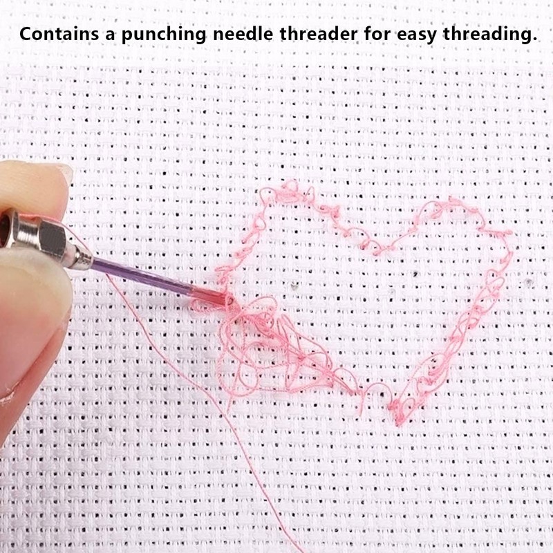 Professional Punch Needle Knitting Embroidery Pen Set for Sewing Felting