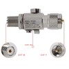 Arrestor, UHF-M to UHF-F 1-1.2GHz Coaxial Arrestor All Band Surge