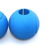 2pcs Dumbbell Grips Thick Silicone Barbell Grips Weight Bar Grips