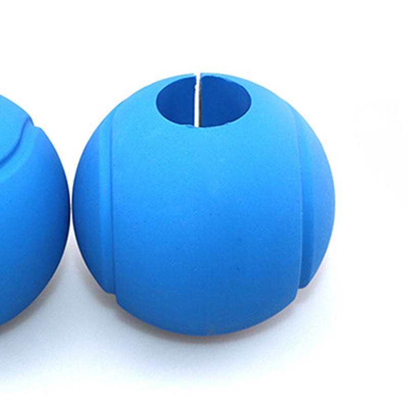 2pcs Dumbbell Grips Thick Silicone Barbell Grips Weight Bar Grips