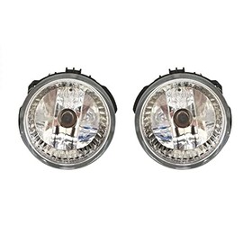 YLT AUTO Front Bumper Running Fog Light Replacement Kit Pair of Clear Lens with Halogen Bulbs for 2009 2010 2011 2012 2013 Subaru Forester