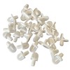 20 Shelf Supports - 5mm Push in (White)