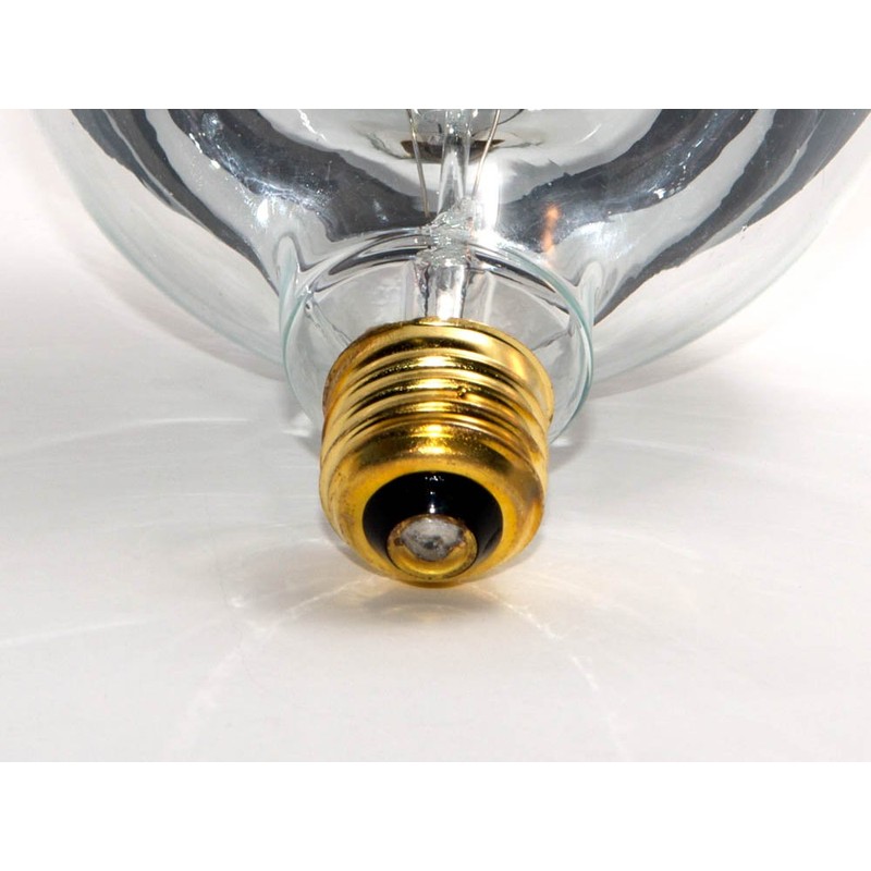 Bulbrite 100G40HM Half Chrome 100W Globe Shape Bulb