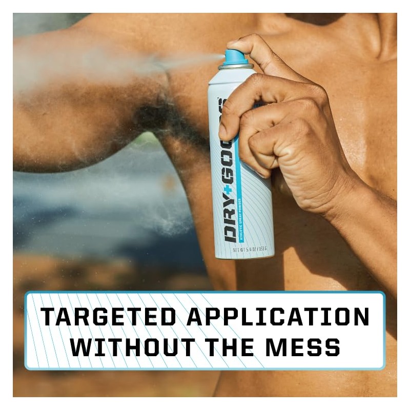 Dry Goods Original Athletic Spray Powder 5.4oz - Stay Dry