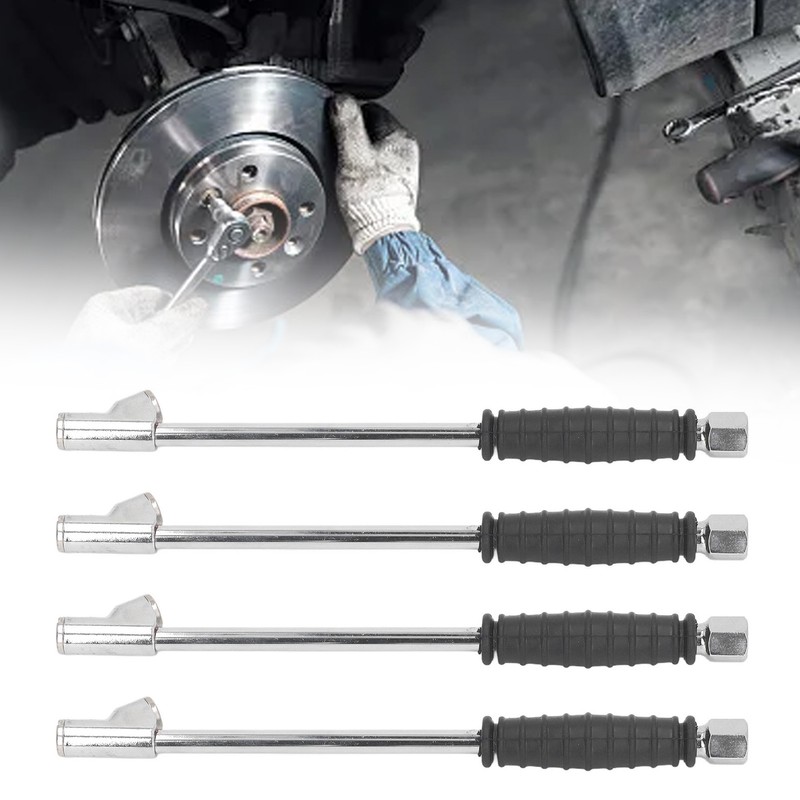 4 Pcs Dual Head Air Chuck 1/4 Inch Female NPT