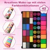 Children's Make-Up Set 42 Colours - Face Paint, Body Paint,