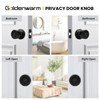 goldenwarm Black Door Knobs Interior, Privacy Door Knob Black Door