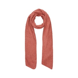 s.Oliver Women's Scarf, Light Orange Knit