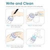 Maymom Screw Lids Aka Travel Caps with Rewritable Sealing Disc