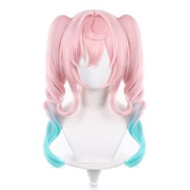 Collapse Star Rail Hianshi Cosplay Wig, Disguise, Heat Resistant Wig, Wig Wig, Comic Event, Halloween, School Festival, Cultural Festival, Stage Performance, Costume with Wig Net Included, Cosplay