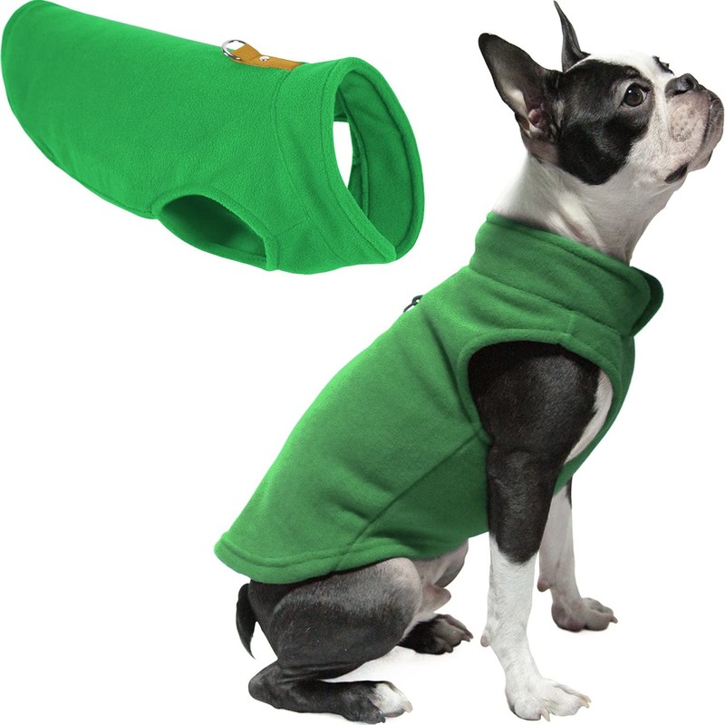 Gooby Every Day Fleece Cold Weather Vest for Small Dogs,