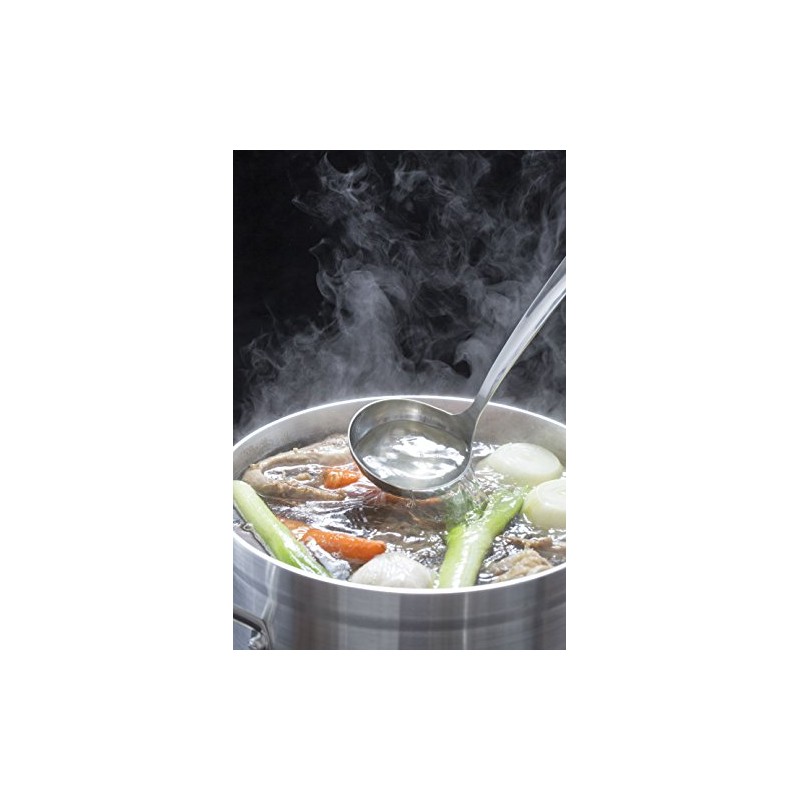 Stainless Steel Soup Kitchen Ladle Spoon with Hook Samuel Groves