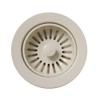 Whitehaus RNW50-BI 3 1/2" Basket strainer - Biscuit