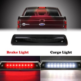 KanSmart Third Brake Light Compatible with 2009 2010 2011 2012 2013 2014 F150 Accessories 3rd Brake Light Led Cab Cargo Tail Lights High Mount Brake Light with Seal Gasket