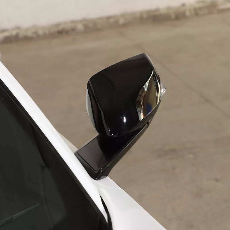 car-king888 Glossy Black Side Rearview Mirror Cover Protector Cap For
