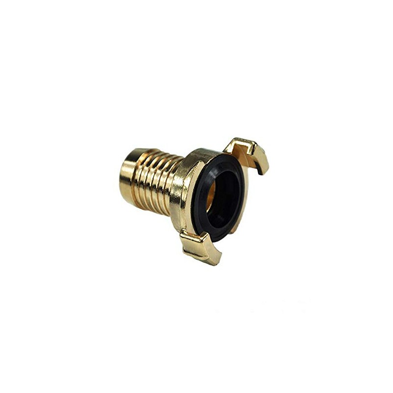 TOOLSTAR Brass Hose Connectors, DN26 Hose Tail Brass Geka Type