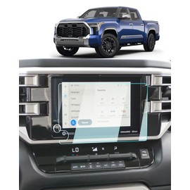 For 2025 2026 Toyota Tundra Screen Protector - 2022-2026 Tundra/Sequoia Accessories (SR/SR5) 9H Tempered Glass 8 Inch Navigation Touch Screen Anti-Scratch Reduce Fingerprints High Sensitivity HD Clear
