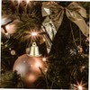 Ipetboom 1Pc Golden Brass Jingle Bell Christmas Party Decoration Craft