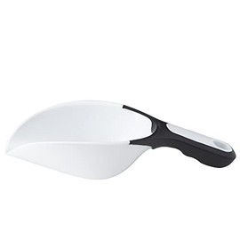 Chef Craft Plastic Scoop, White