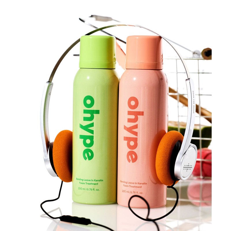 Ohaiip Ohhaip Bonding Leave-in Keratin Foam Treatment Green Zest 200ml
