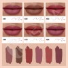 Kaisasa Lapiz Delineador Labios Impermeable Kit 12pcs