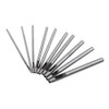 Leather Hole Punch Cutter 10Pcs 0.5mm-5mm Leather Working Crafting Tool