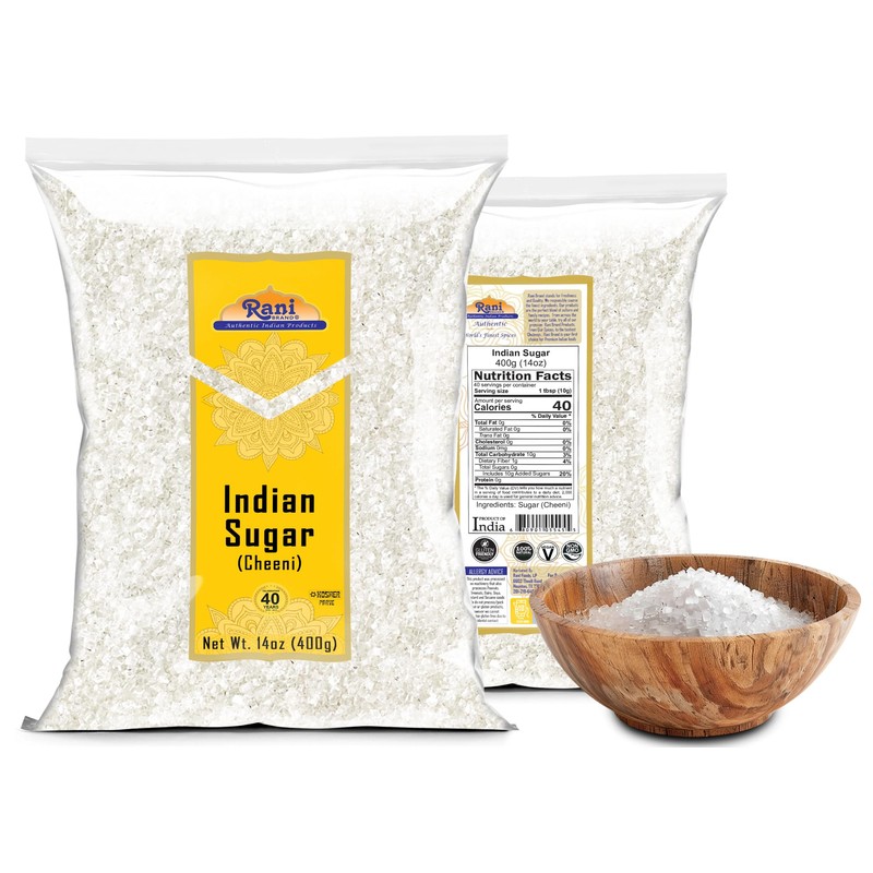 Rani Indian Sugar (Cheeni) 14oz (400g) ~ All Natural |